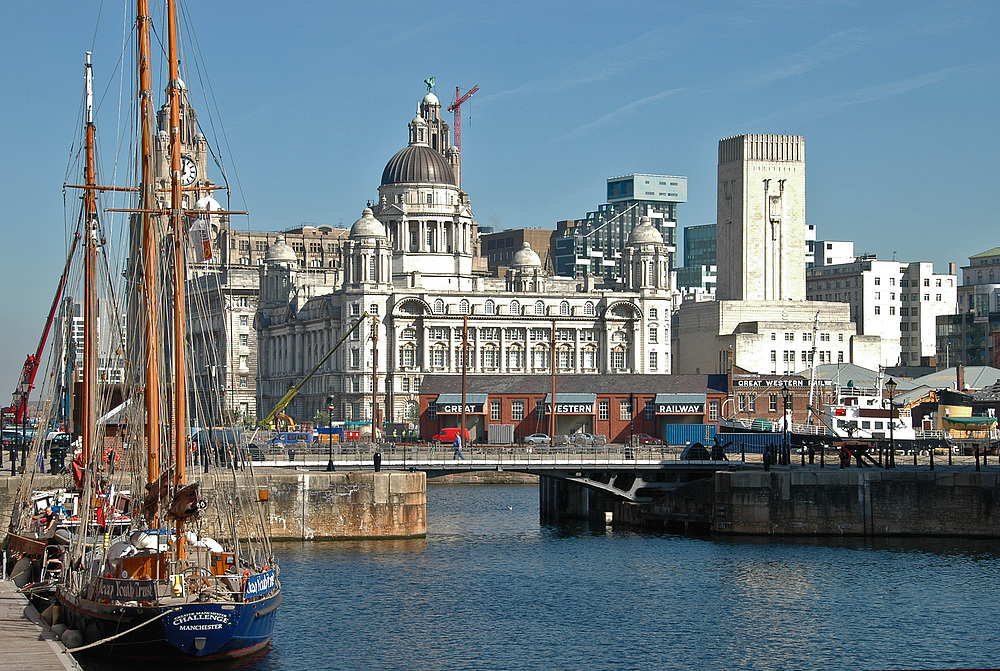 Hafen von Liverpool