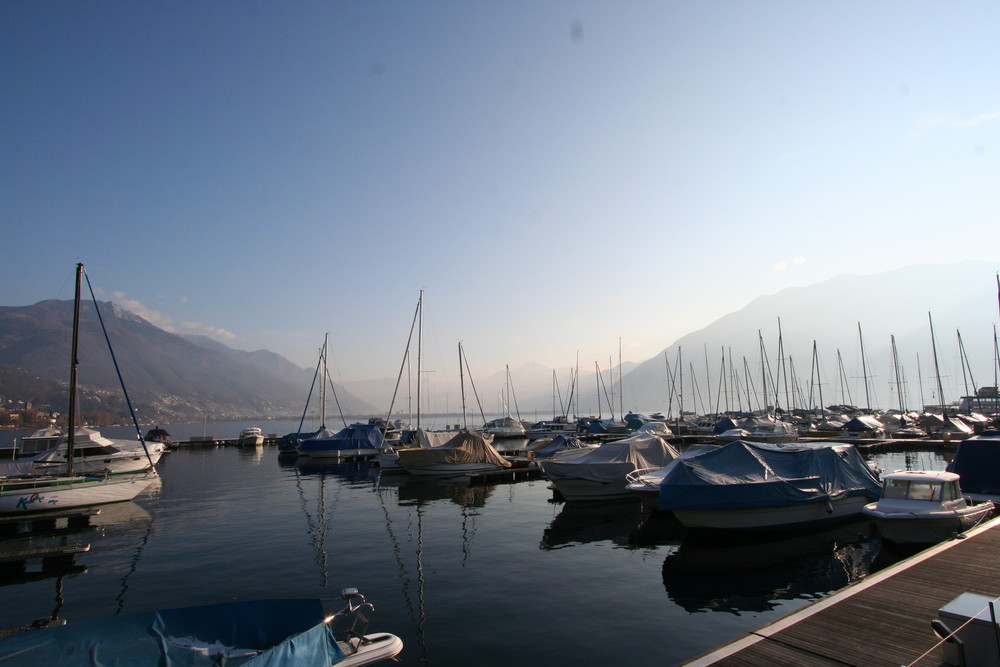 Hafen von Locarno