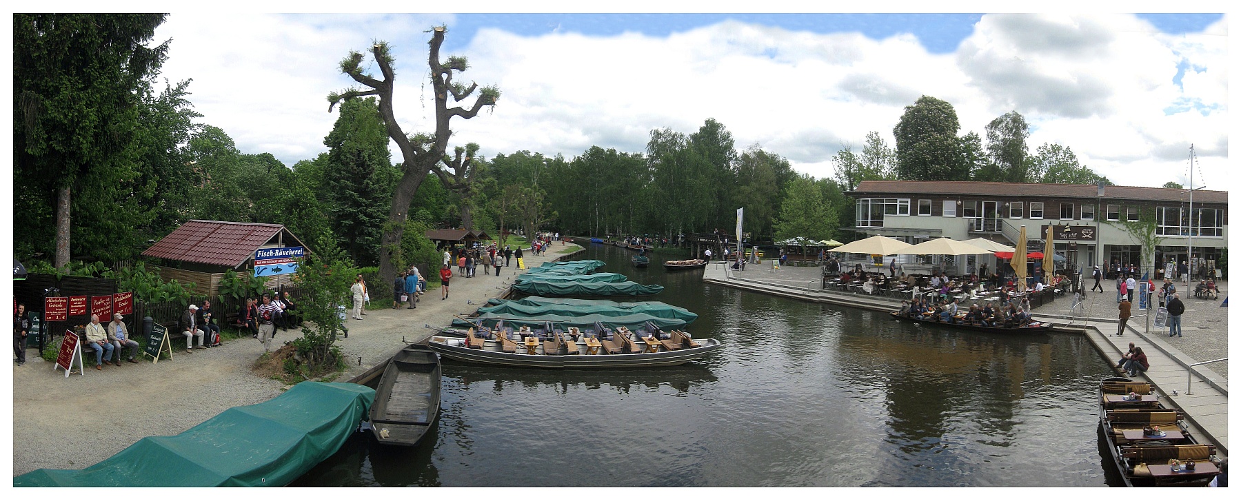 Hafen von Lübbenau