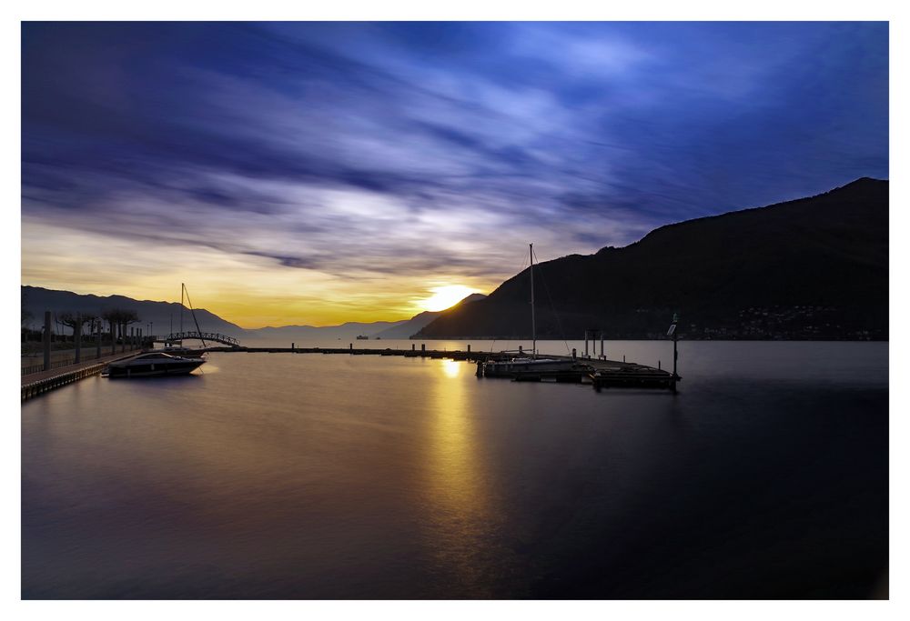 Hafen von Maccagno (Lago Maggiore)