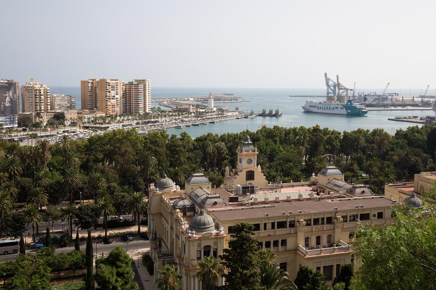 Hafen von Malaga