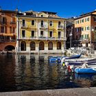 Hafen von Malcesine im März