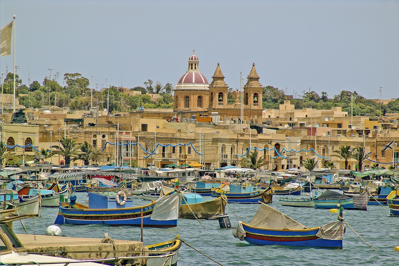 Hafen von Massaxlokk - Malta