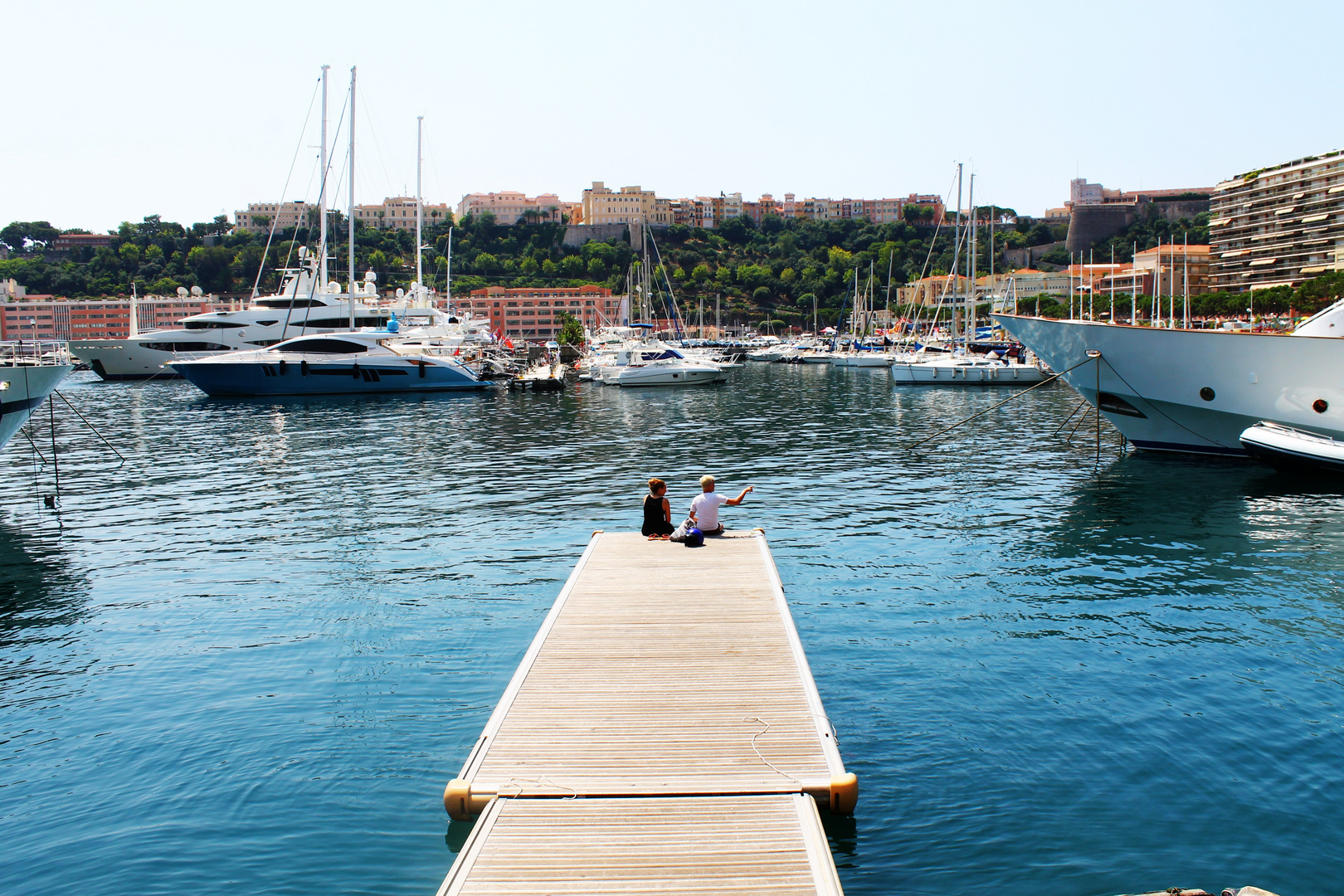 Hafen von Monaco