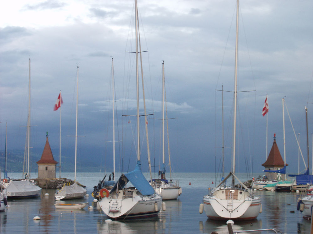 Hafen von Morges