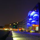 Hafen von Münster bei Nacht