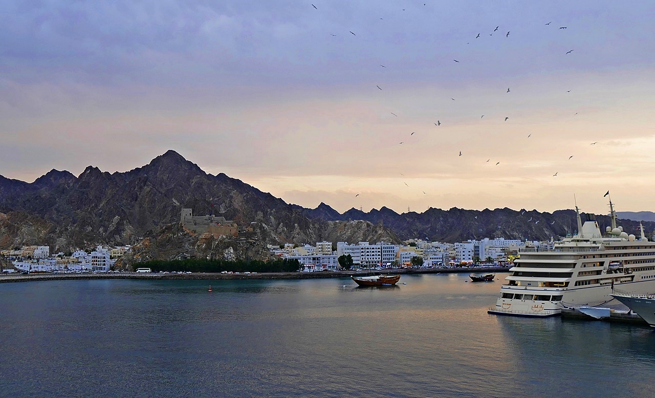 Hafen von Muscat 2.