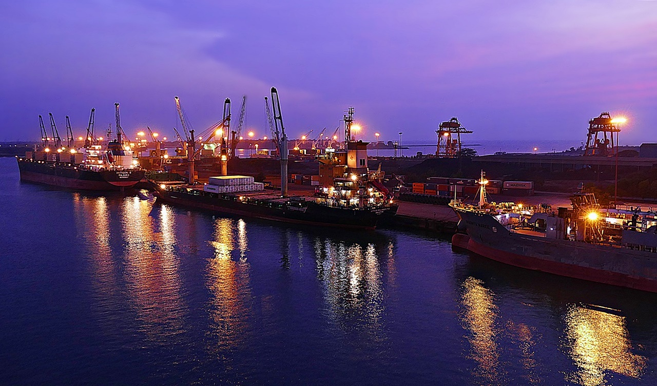 Hafen von New Mangalore