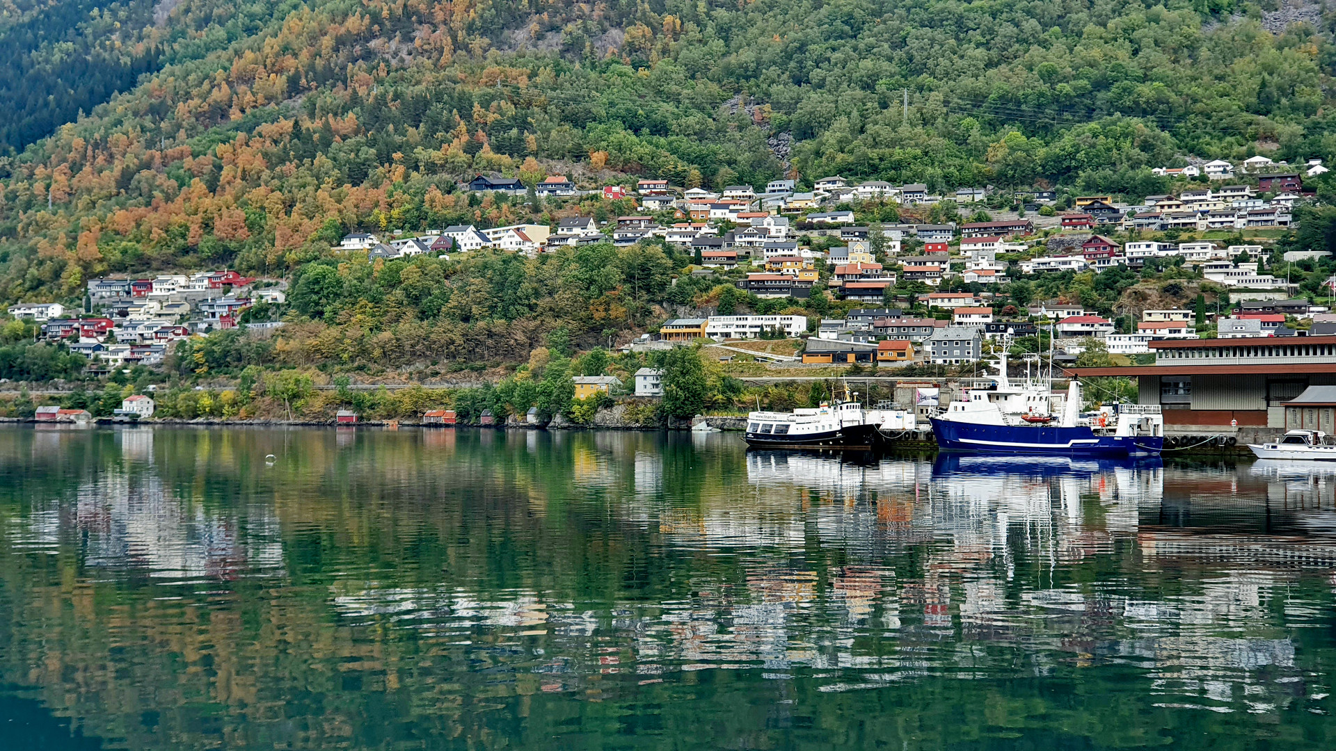 Hafen von Odda