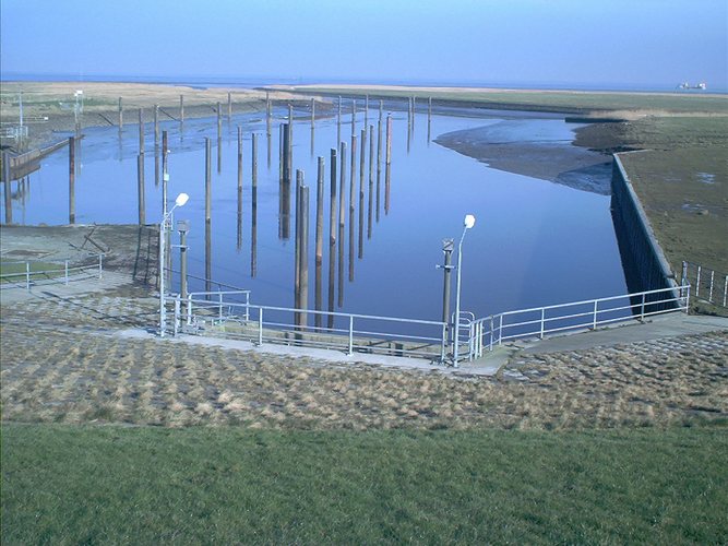 Hafen von Otterndorf an der Niederelbe