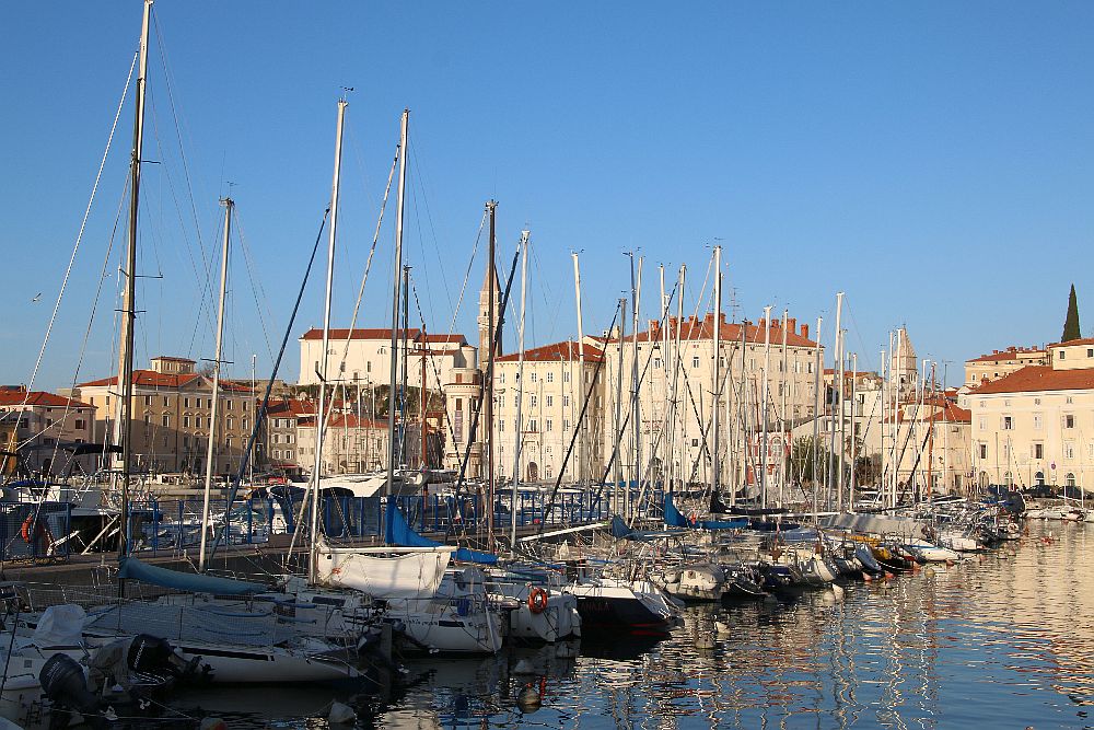 Hafen von Piran