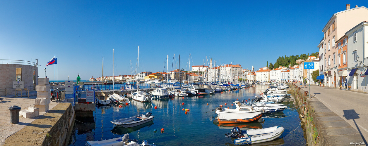 Hafen von Piran