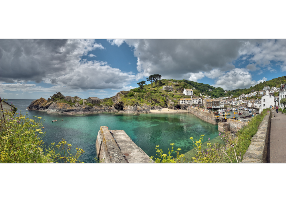 Hafen von Polperro