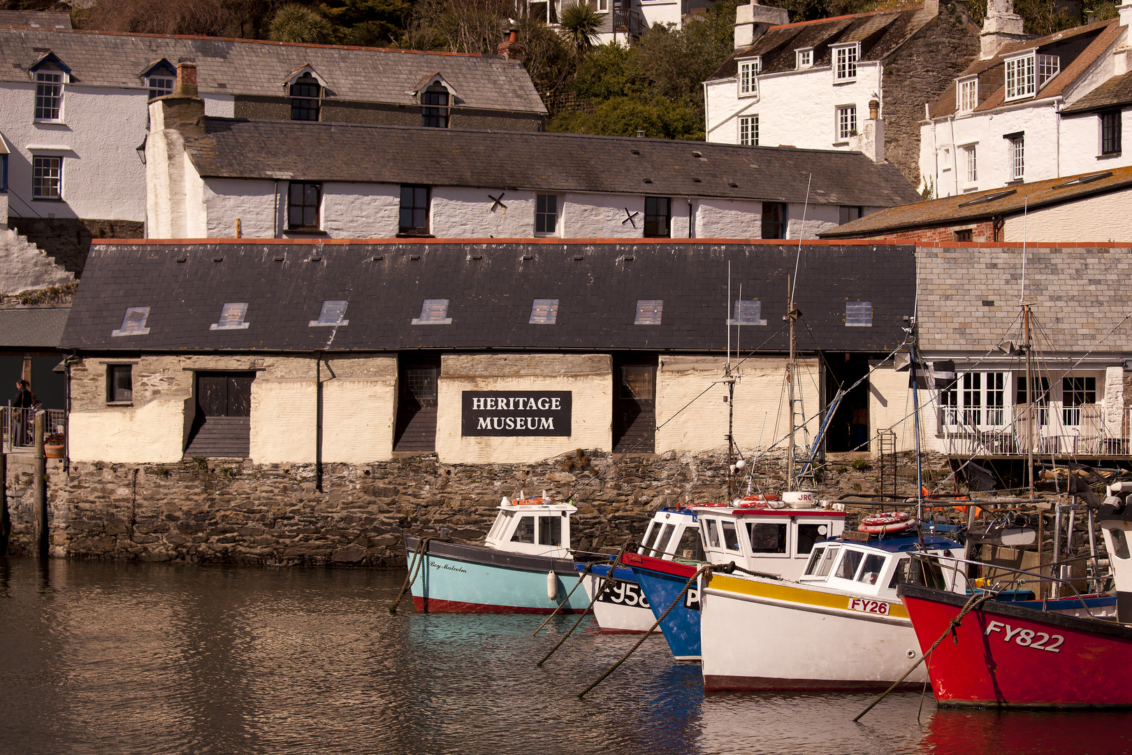 Hafen von Polperro