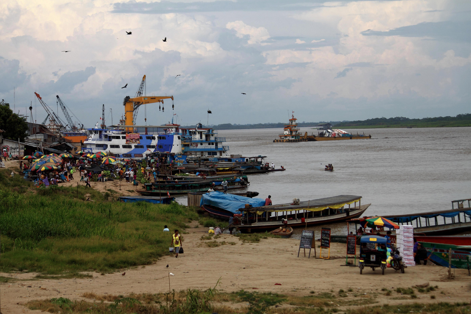 Hafen von Pucallpa