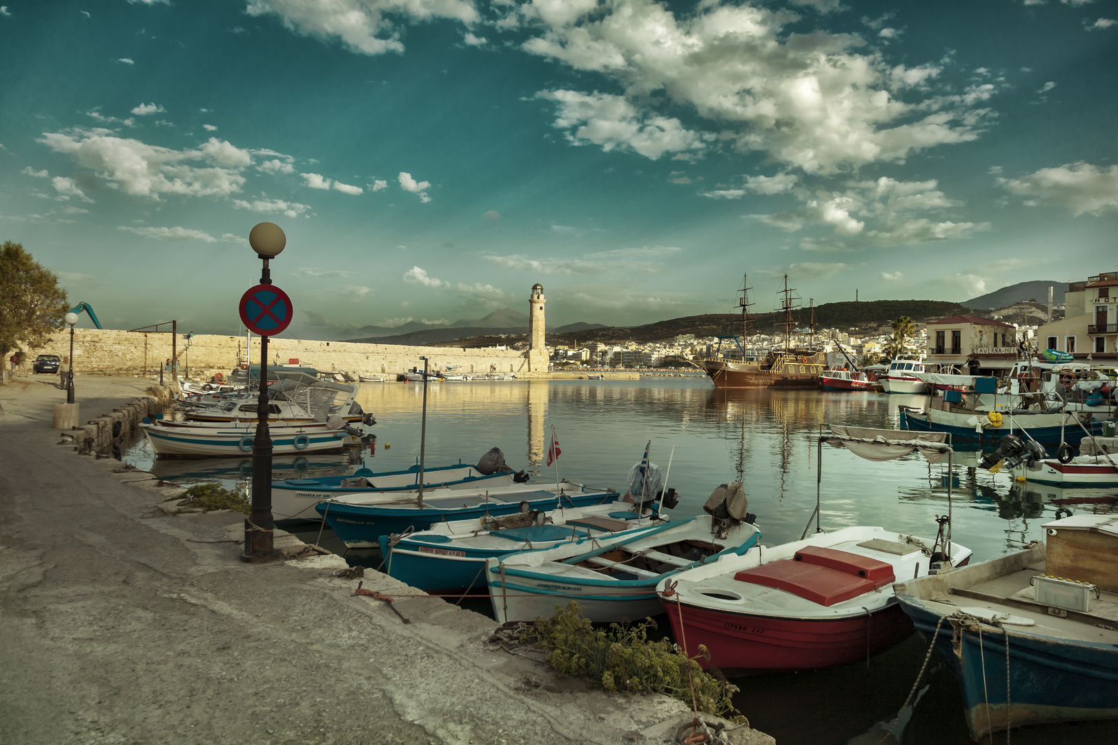 Hafen von  Rethymno