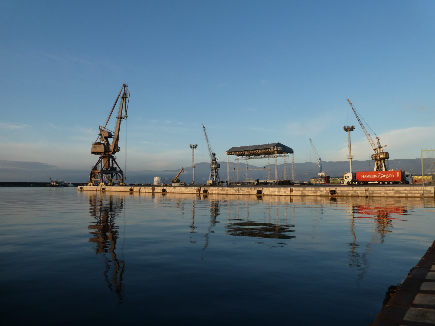 Hafen von Rijeka