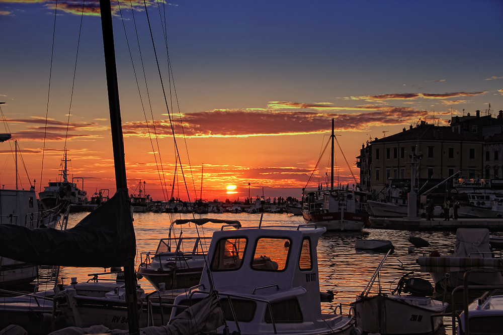 Hafen von Rovinj