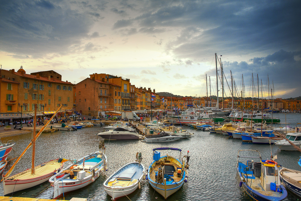 Hafen von Saint Tropez