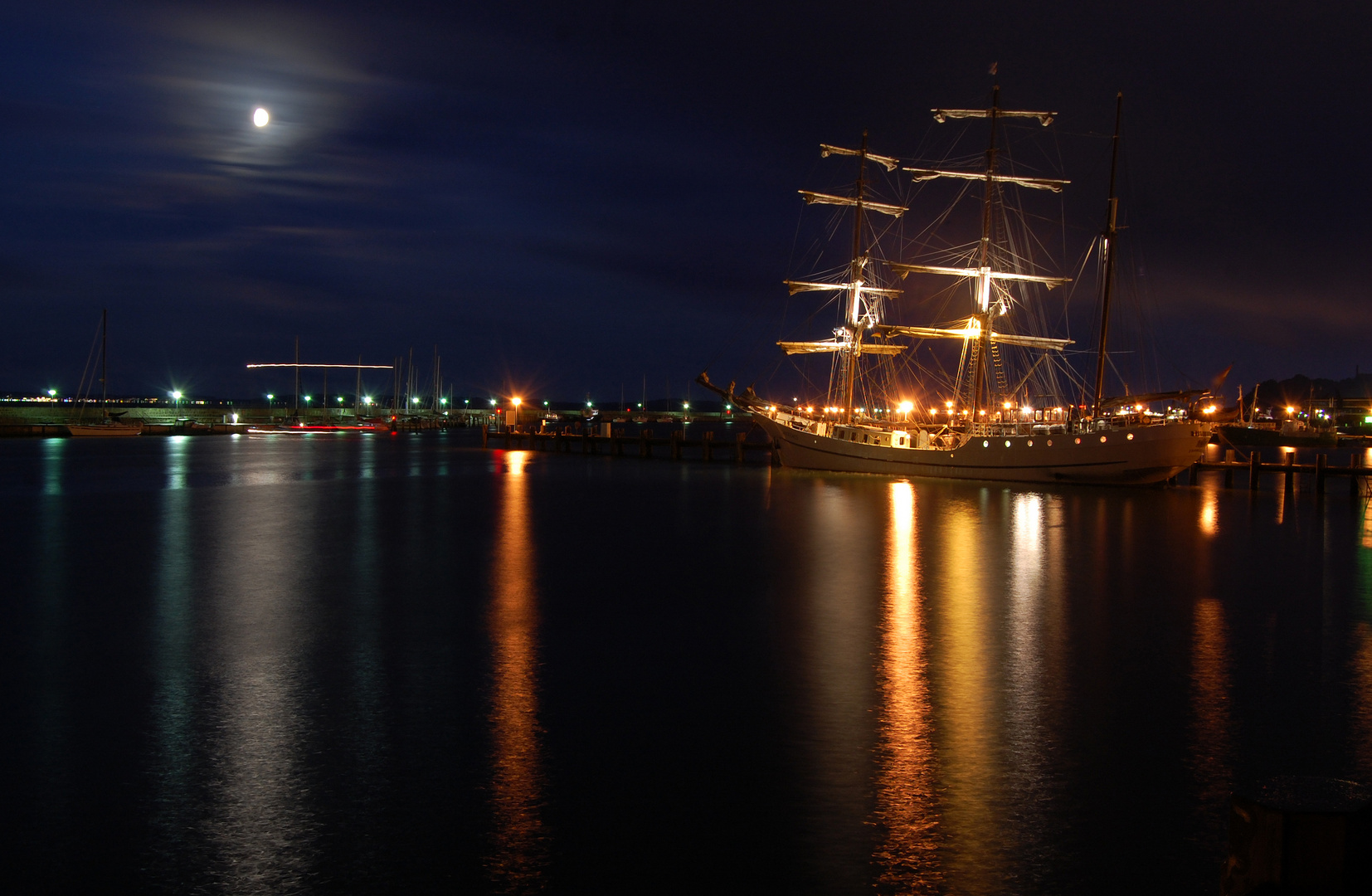 Hafen von Sassnitz Foto & Bild schiffe und seewege, segelschiffe
