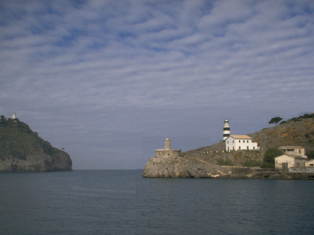 Hafen von Soller vom Boot aus