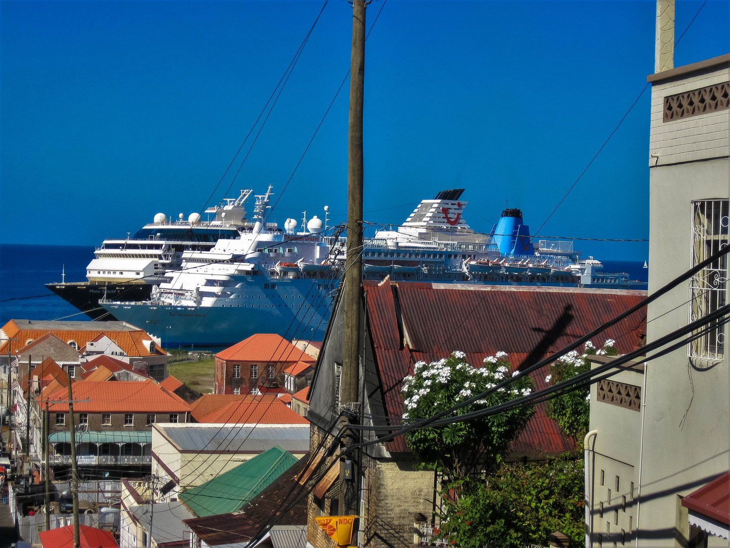 Hafen von St.Georges....Grenada 