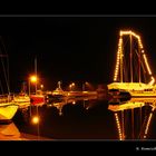 Hafen von Struer bei Nacht II