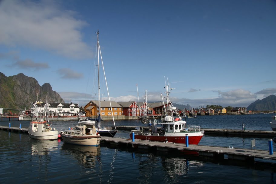 Hafen von Svolvaer