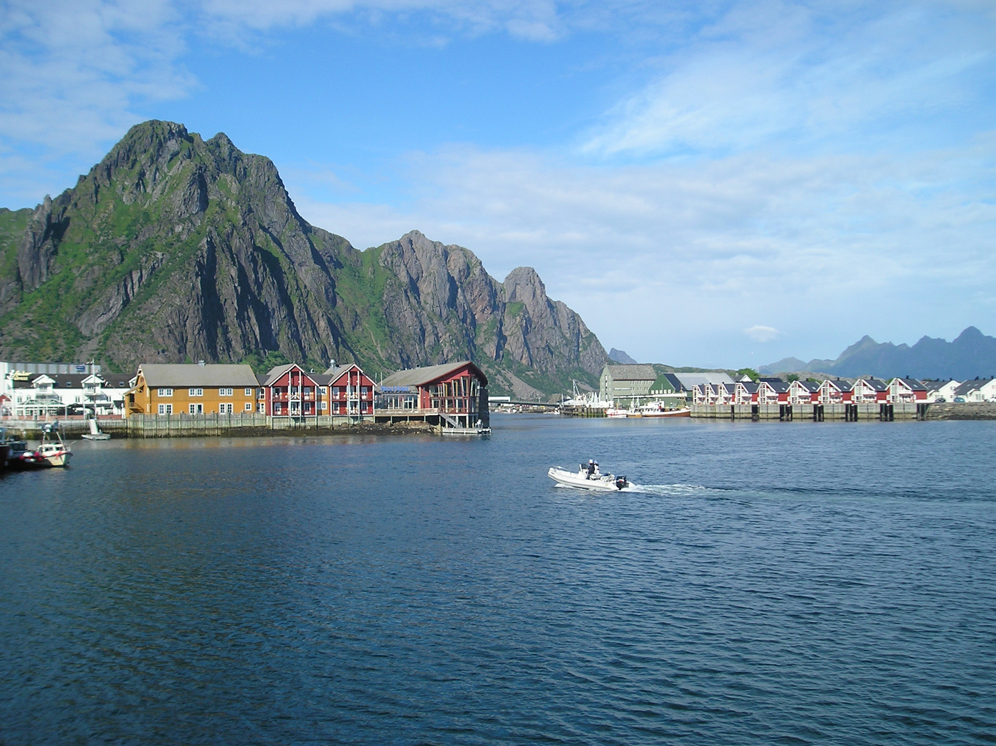 Hafen von Svolvaer (Lofoten)