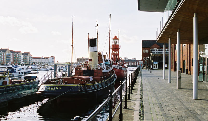 Hafen von Swansea