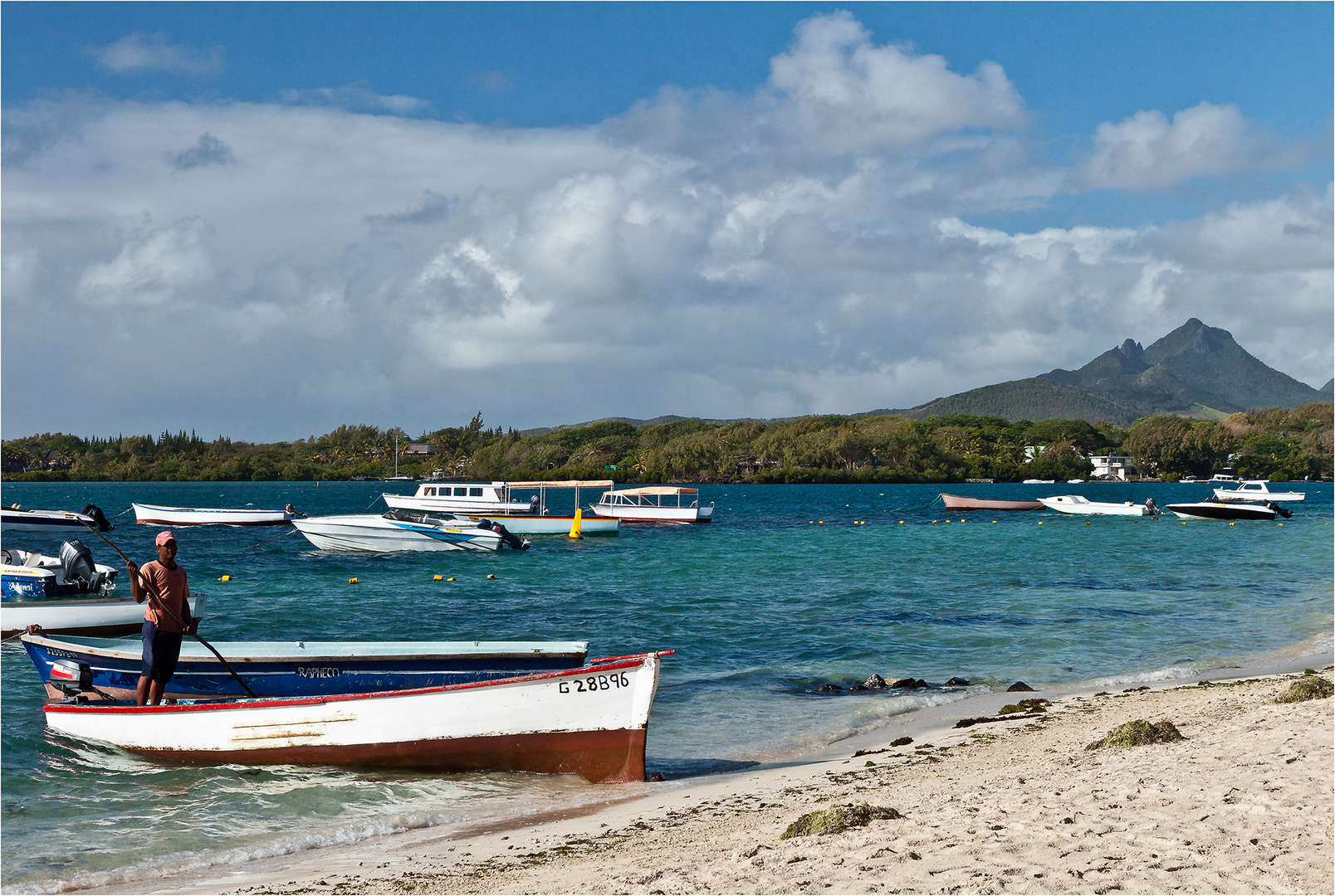 Hafen von Trou d'Eau Douce, Mauritius II