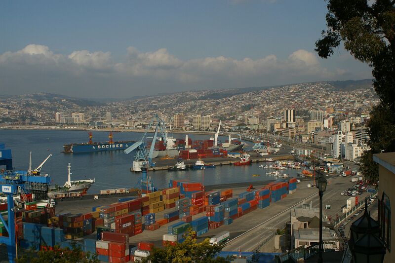 Hafen von Valparaiso