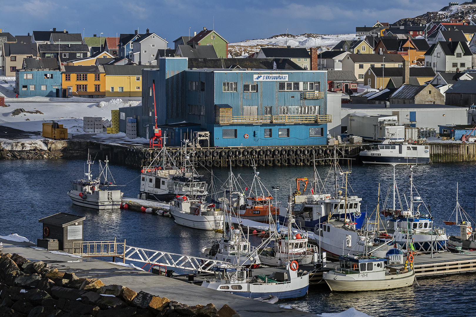 HAFEN von VARDÖ (Finnmark/NOR)