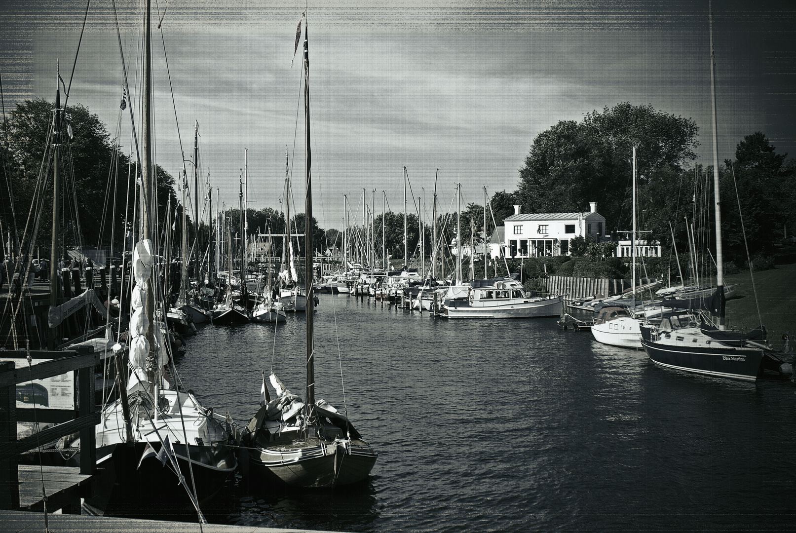 Hafen von Veere in Holland