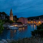 Hafen von Veli Losinj am Abend