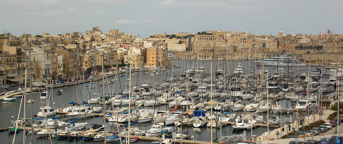 Hafen von Vitturiosa auf Malta