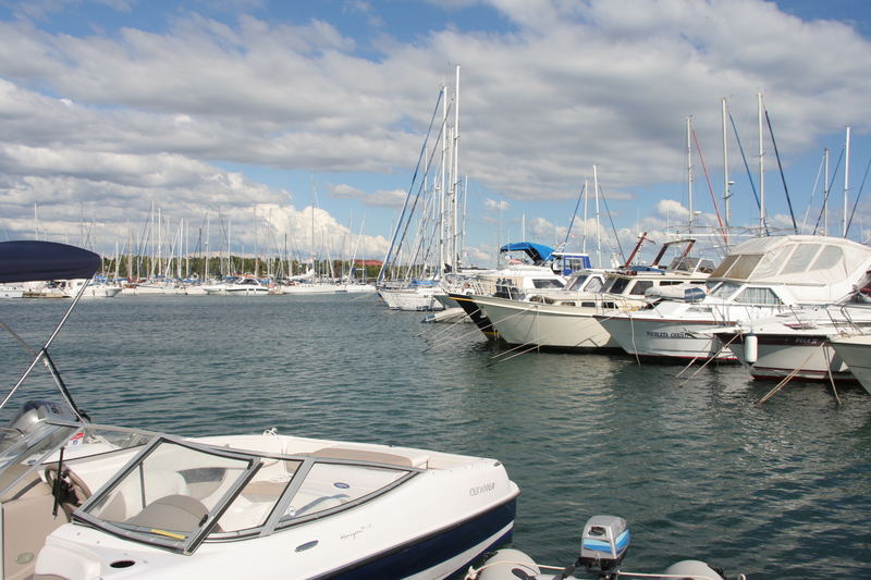 Hafen von Vodice/Kroatien