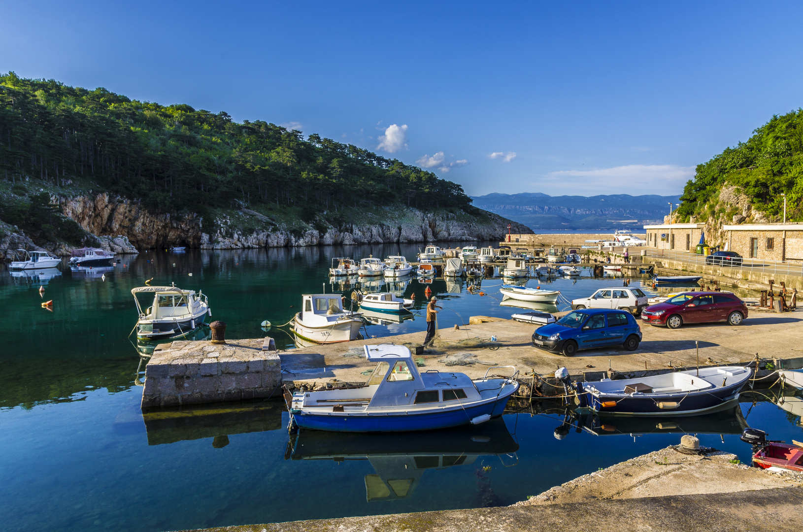 Hafen von Vrbnik