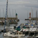 Hafen vor dem Unwetter