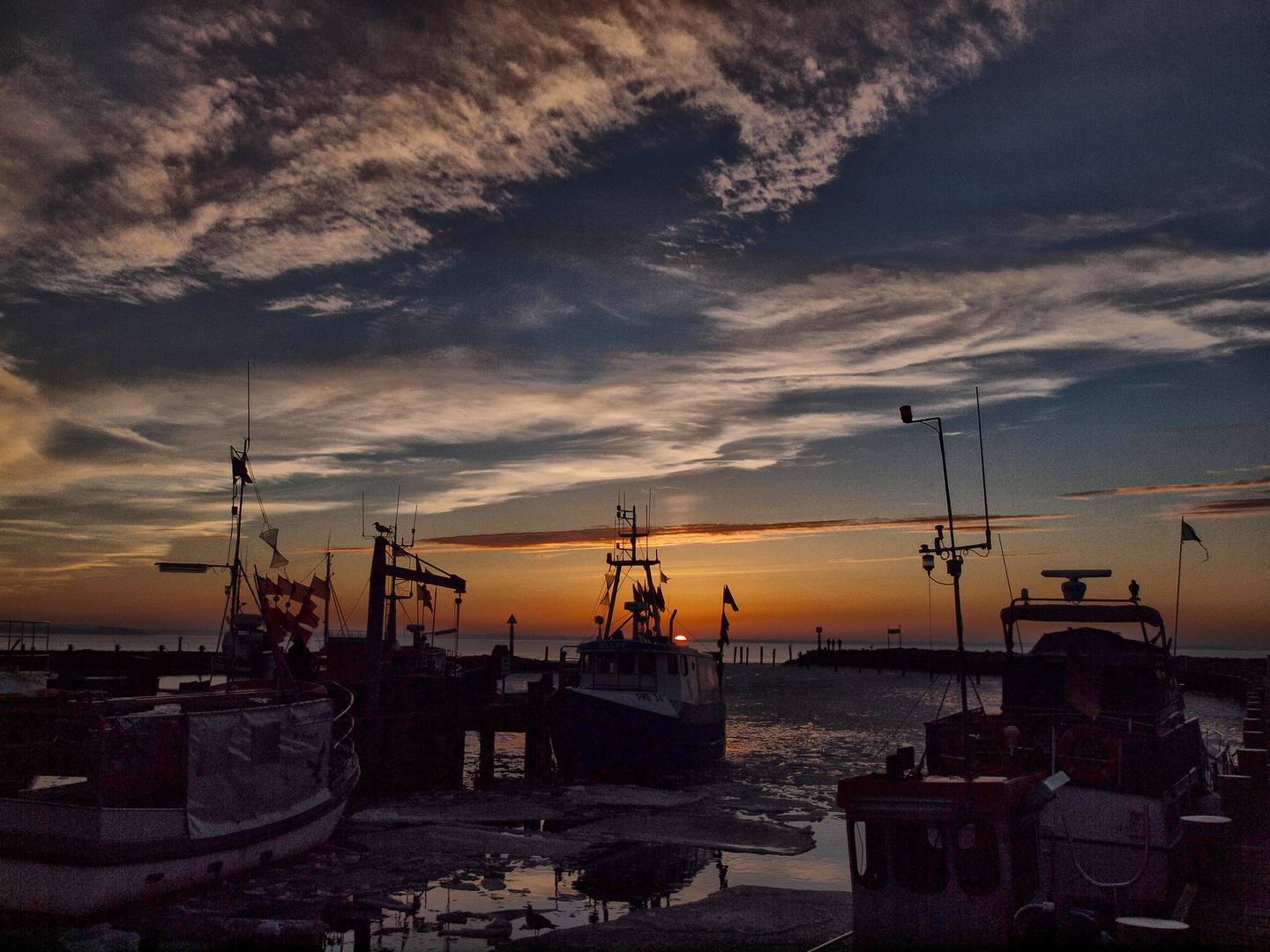 Hafen-Winter-Zeit ... 