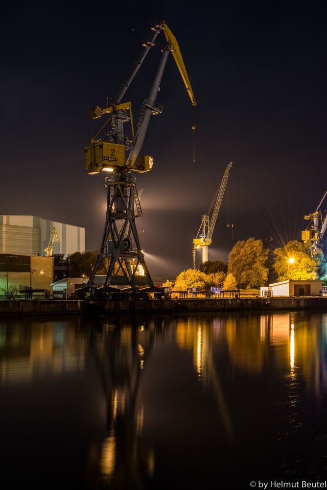 Hafen Wismar 3 @night