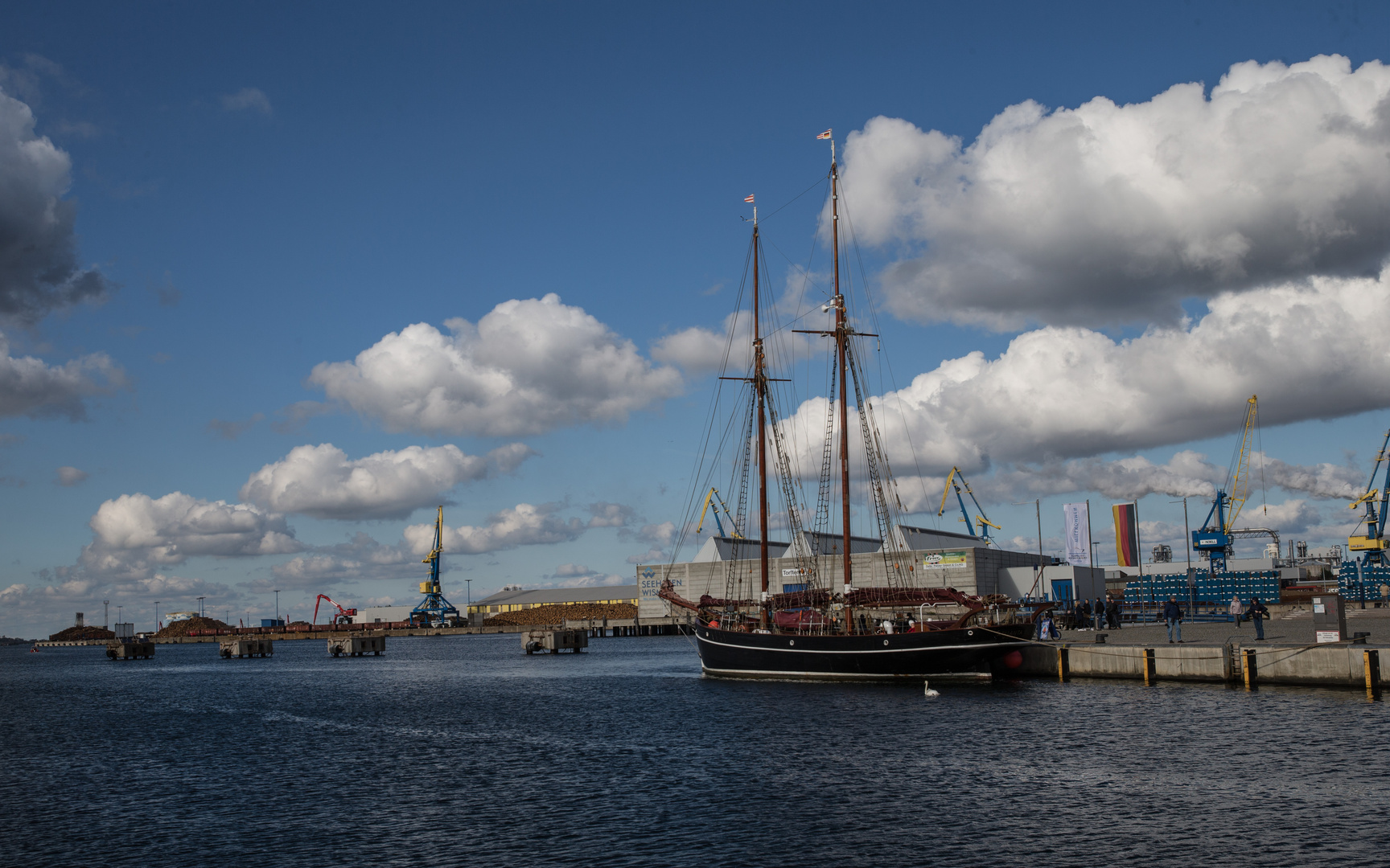 Hafen Wismar.