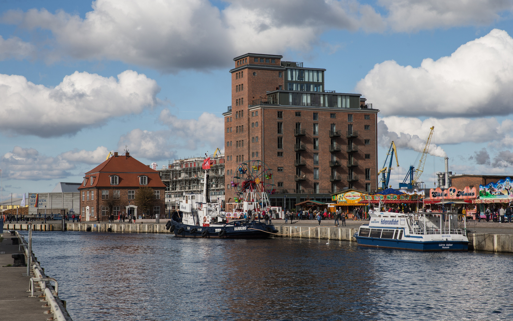 Hafen Wismar.