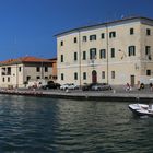 Hafenanlage Castiglione della Pescaia mit Hafenkneipe