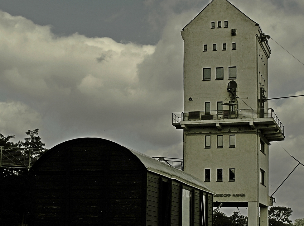 Hafenanlage Gross-Neuendorf im Oderbruch