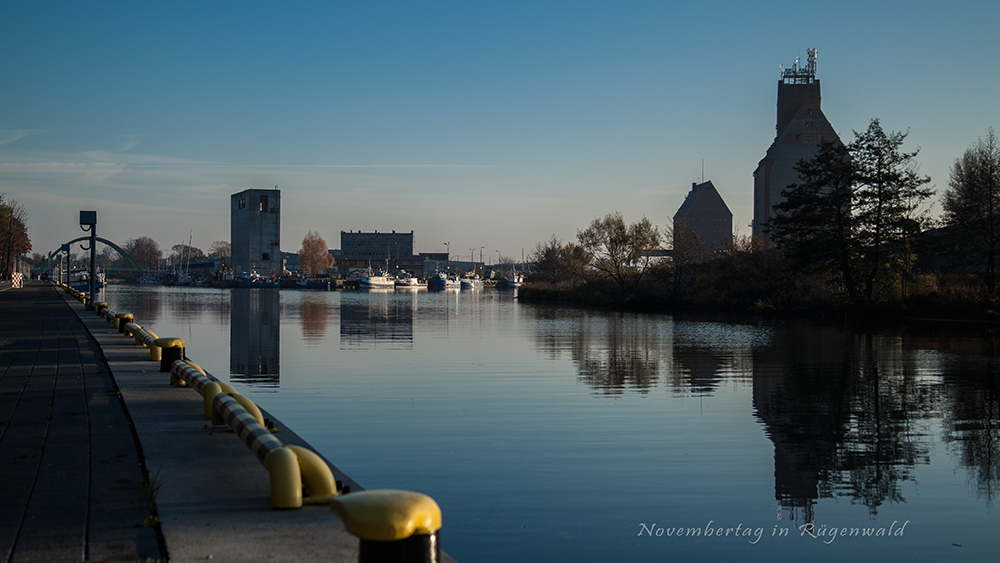 Hafenansicht im November