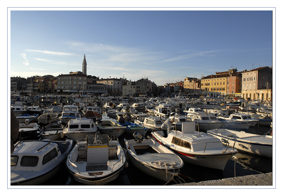 Hafenansicht in Rovinj - 2