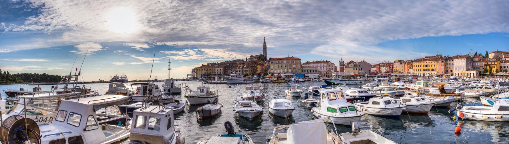 Hafenansichten in Rovinj