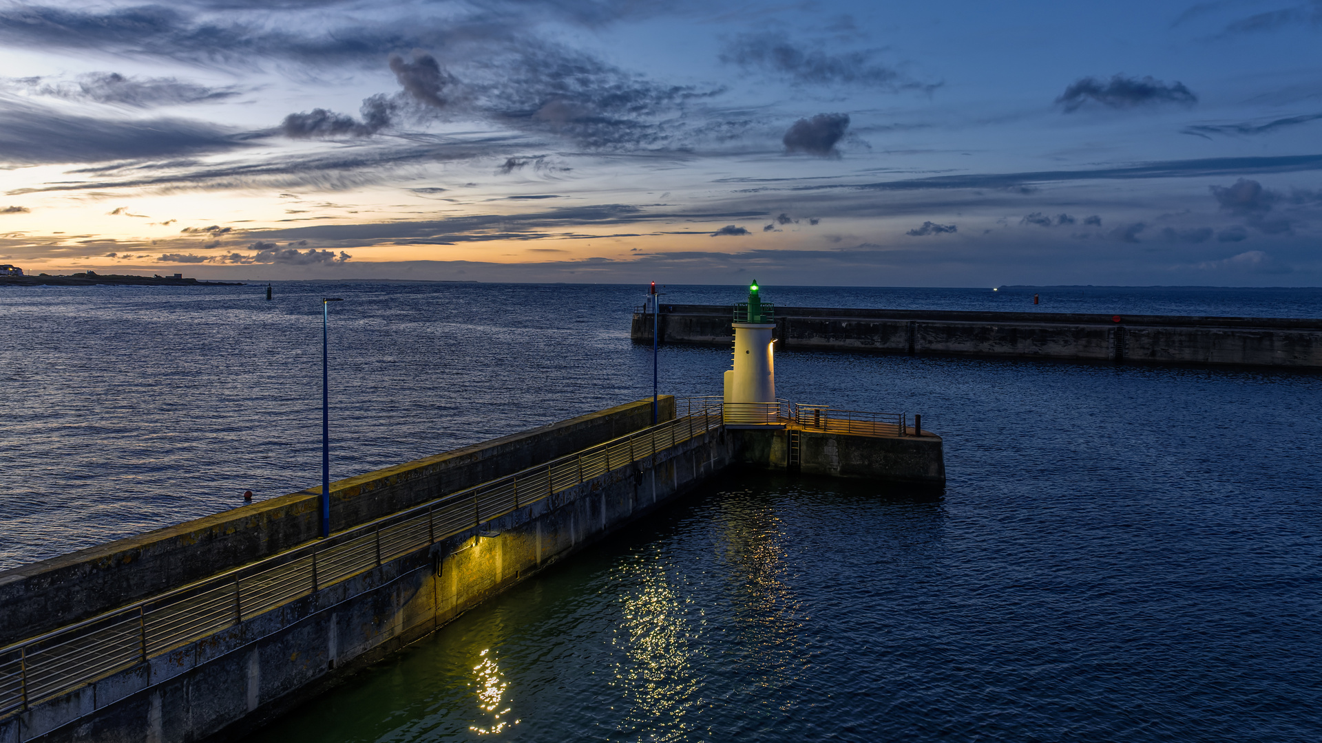 Hafenausfahrt Quiberon