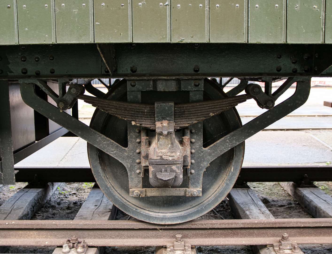 Hafenbahn Wagens -"Fresskist" Hafenmuseum Hamburg